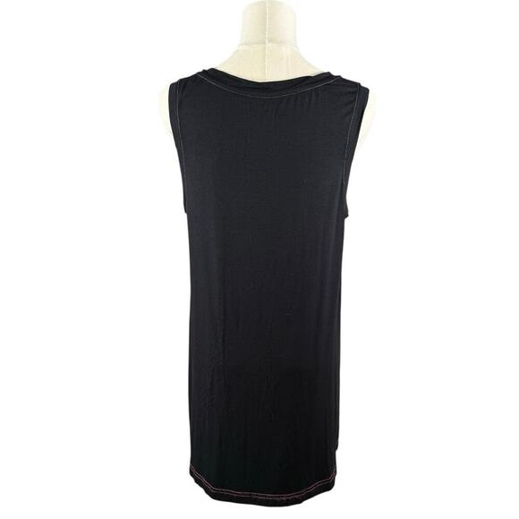 Double D Ranch Embroidered Beaded Fringe Tank Top | Black | Western Cowgirl | S - Picture 7 of 11